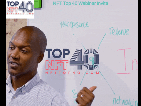 NFT TOP 40 Webinar  Invite