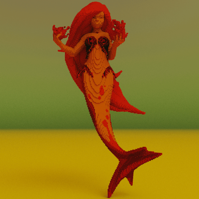 Burning Mermaid