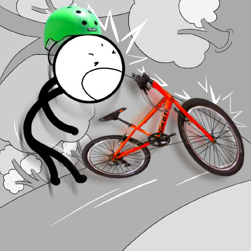 NEIGHBOR05 - Dare to crash my bike into the tree